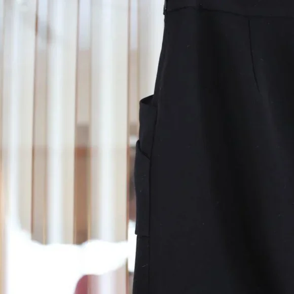 J. Crew Classic Pleated Black Mini Skirt - Picture 3 of 5